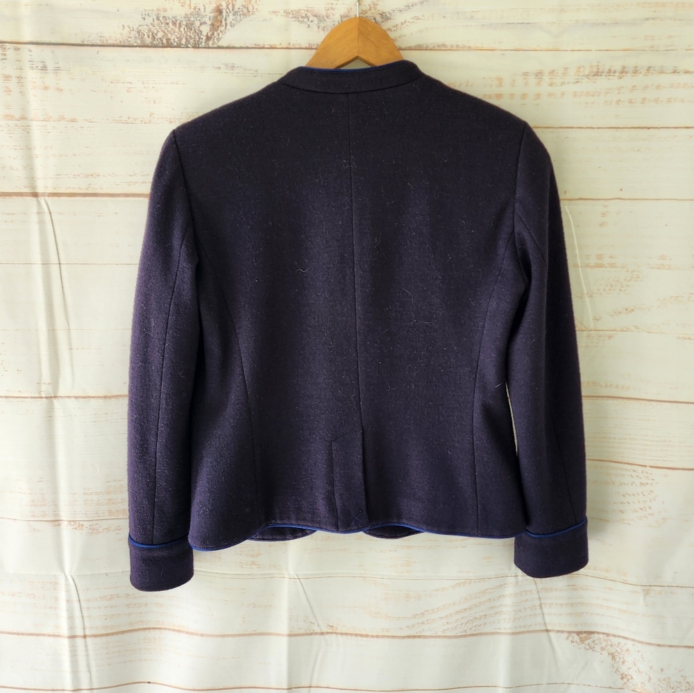 J. Crew Navy Blue Dalton Wool Blazer View 6